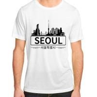 Seoul South Korea Skyline Cityscape Adult ChromaSoft Performance T-Shirt