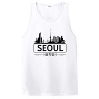 Seoul South Korea Skyline Cityscape PosiCharge Competitor Tank