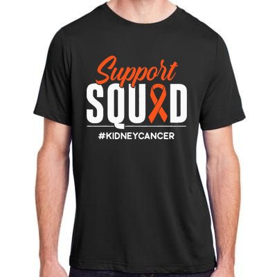 Support Squad Kidney Cancer Awareness Gift Adult ChromaSoft Performance T-Shirt