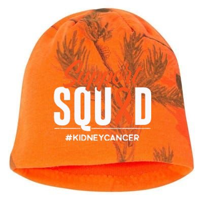 Support Squad Kidney Cancer Awareness Gift Kati - Camo Knit Beanie