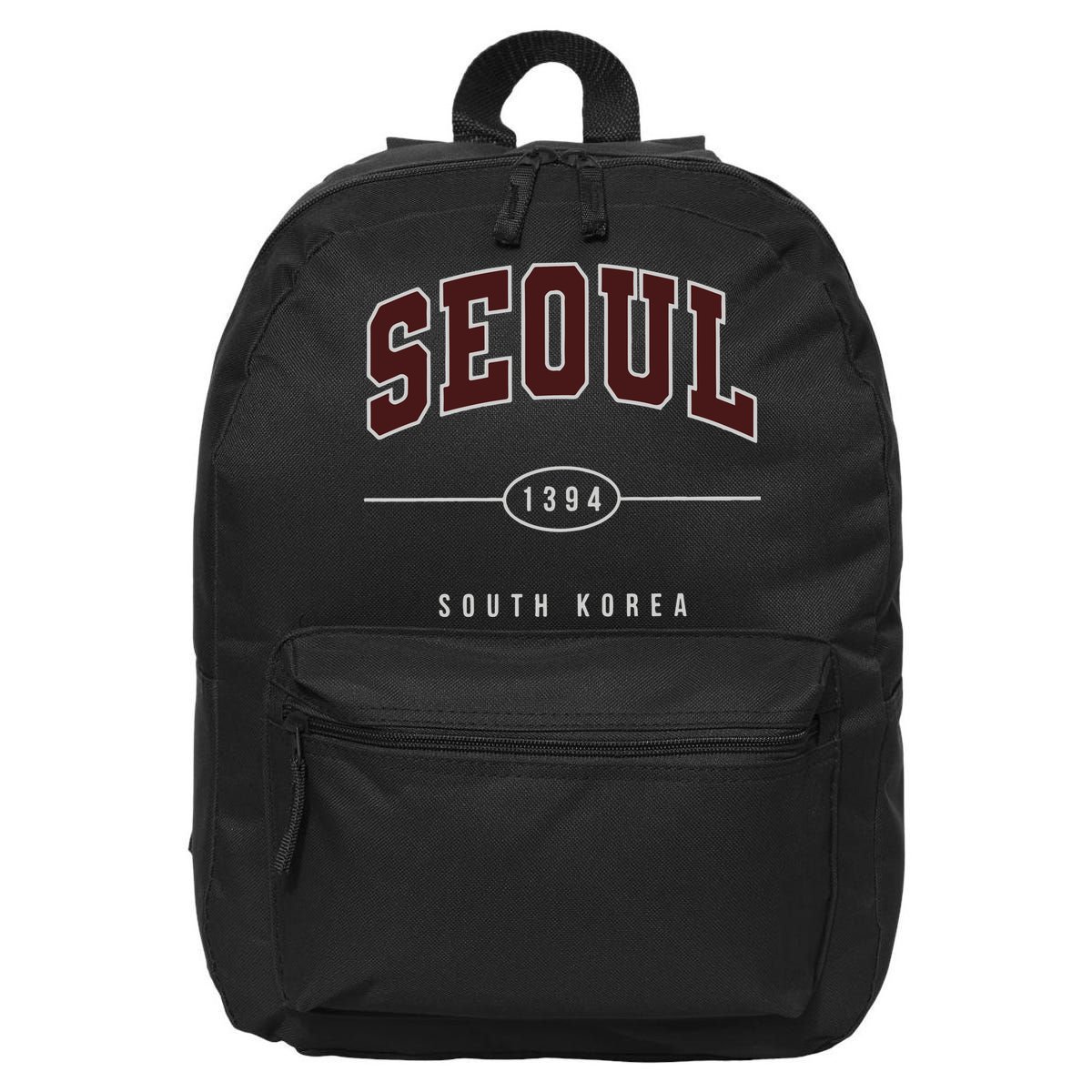 Seoul South Korea 16 in Basic Backpack