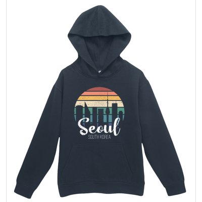 Seoul South Korea Skyline Tourism Gift Urban Pullover Hoodie