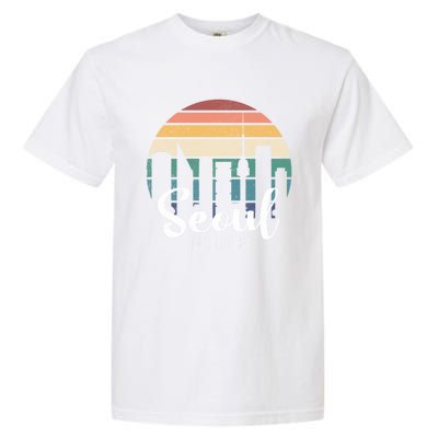 Seoul South Korea Skyline Tourism Gift Garment-Dyed Heavyweight T-Shirt