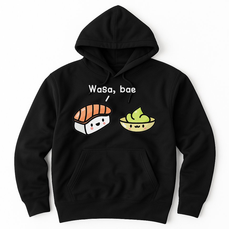 Sushi S Kawaii Wasa Bae Japanese Foodie Hoodie