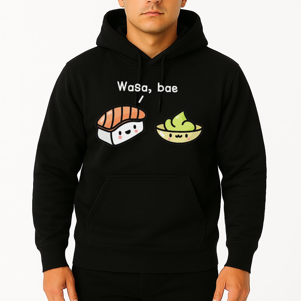 Sushi S Kawaii Wasa Bae Japanese Foodie Hoodie