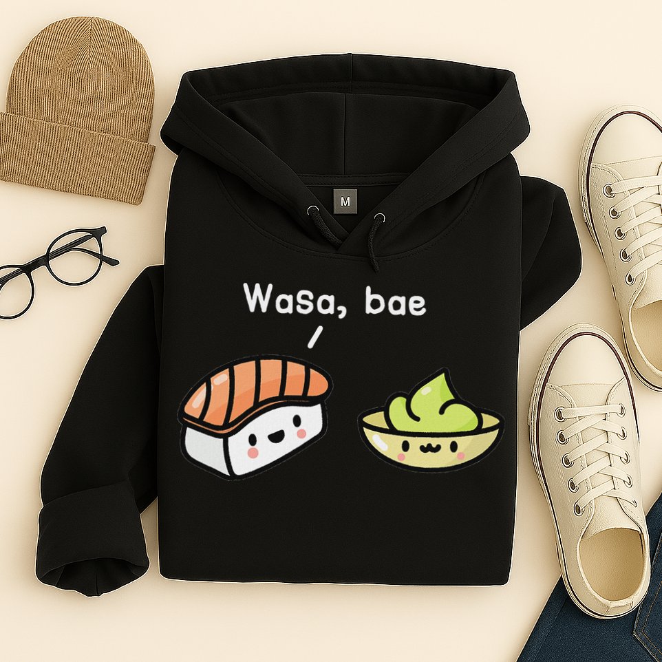 Sushi S Kawaii Wasa Bae Japanese Foodie Hoodie