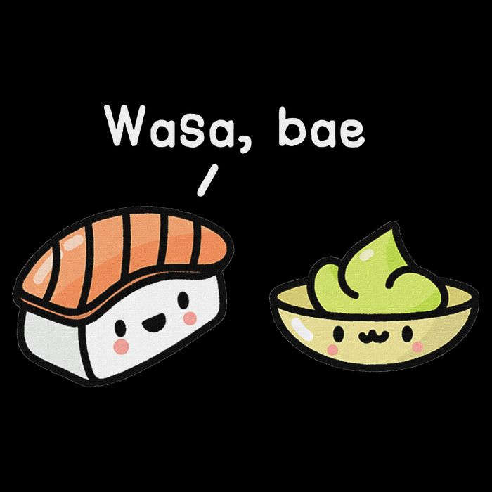Sushi S Kawaii Wasa Bae Japanese Foodie Backpack