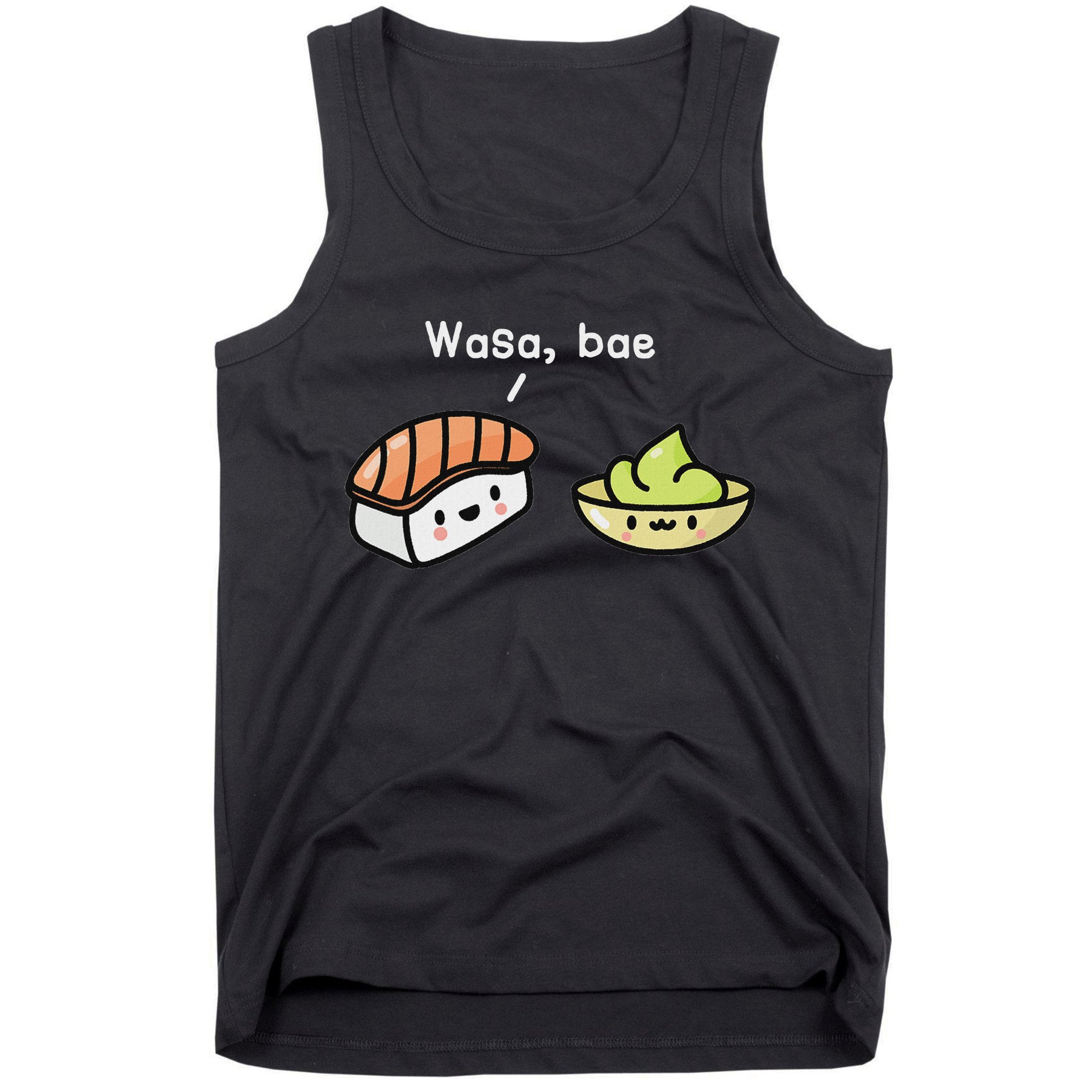 Sushi S Kawaii Wasa Bae Japanese Foodie Tank Top