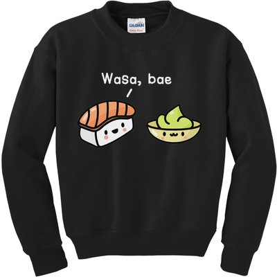 Sushi S Kawaii Wasa Bae Japanese Foodie Kids Sweatshirt