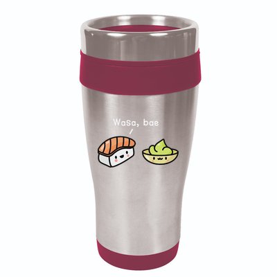 Sushi S Kawaii Wasa Bae Japanese Foodie 16oz Travel Tumbler