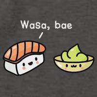 Sushi S Kawaii Wasa Bae Japanese Foodie Vector Backpack