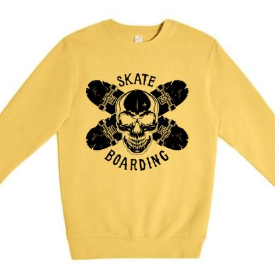 Skateboarding Premium Crewneck Sweatshirt