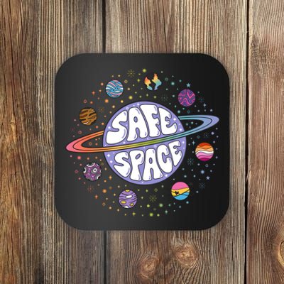 Safe Space Lgbtq Friendly Proud Ally Coaster