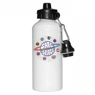 Safe Space Lgbtq Friendly Proud Ally Aluminum Water Bottle