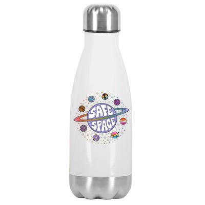 Safe Space Lgbtq Friendly Proud Ally Stainless Steel Insulated Water Bottle