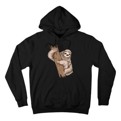 Sloth Tall Hoodie