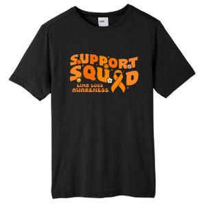 Support Squad Limb Loss Awareness Orange Ribbon Hope Fighter Tall Fusion ChromaSoft Performance T-Shirt