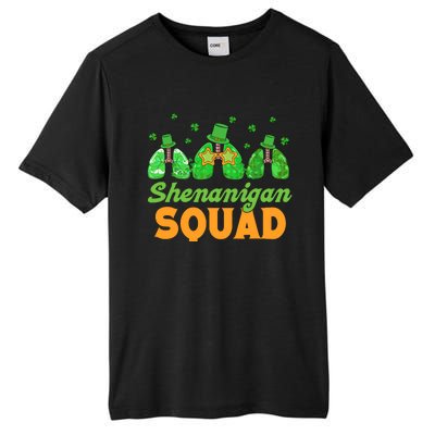 Shenanigan Squad Lung Respiratory Therapy St. Patricks Day Tall Fusion ChromaSoft Performance T-Shirt