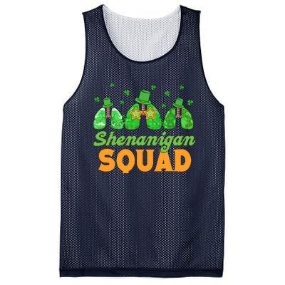 Shenanigan Squad Lung Respiratory Therapy St. Patricks Day Mesh Reversible Basketball Jersey Tank