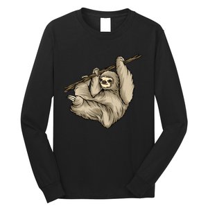 Sloth Long Sleeve Shirt