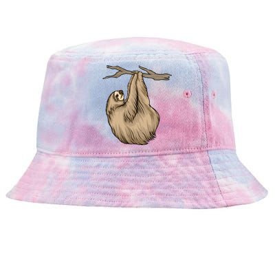 Sloth Tie-Dyed Bucket Hat