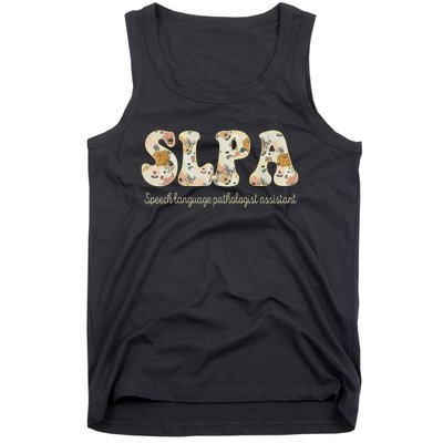 SLPA Speech Language Pathologist Assistant Appreciation Tank Top