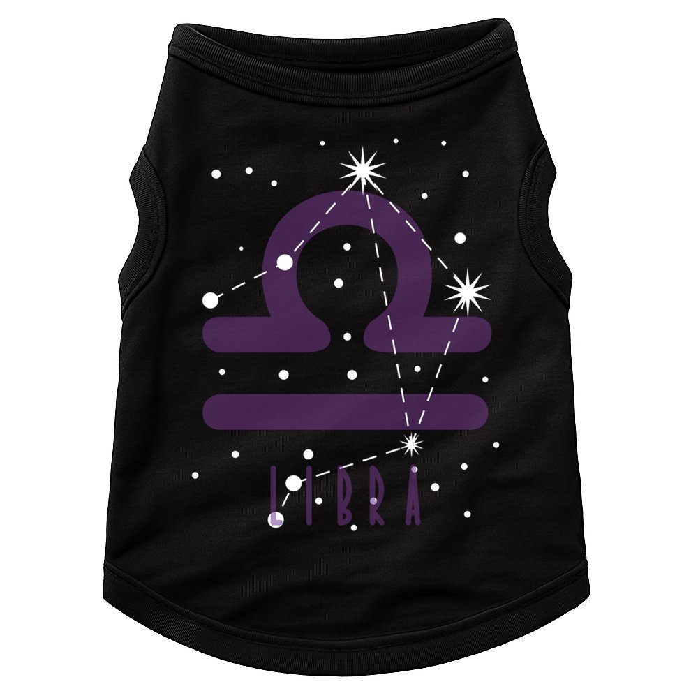 Star Sign Libra Zodiac Gift Doggie Tank