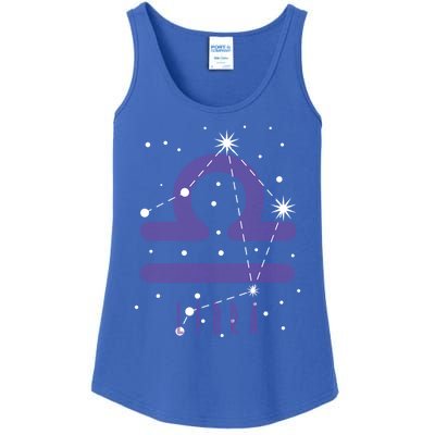 Star Sign Libra Zodiac Gift Ladies Essential Tank