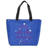 Star Sign Libra Zodiac Gift Zip Tote Bag