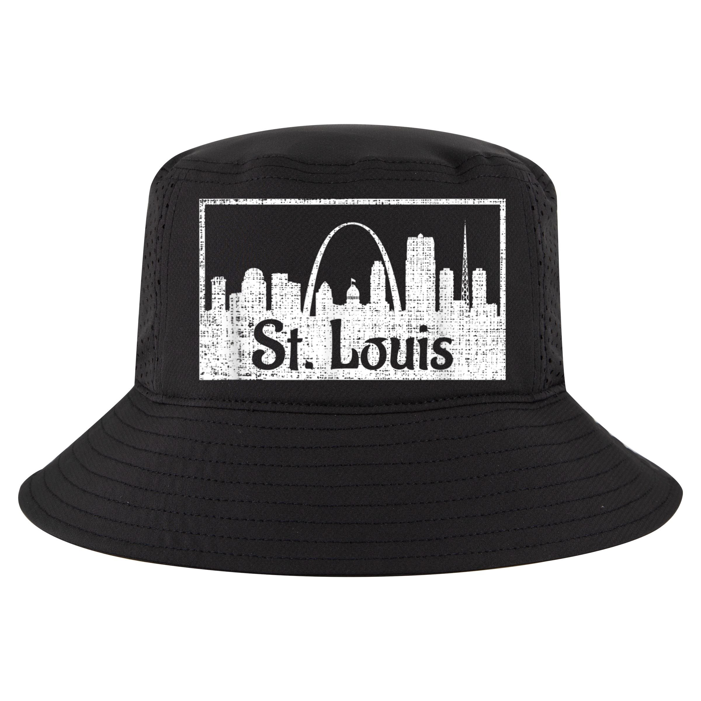 Saint St. Louis Missouri Skyline Souvenir Gift Cool Comfort Performance Bucket Hat