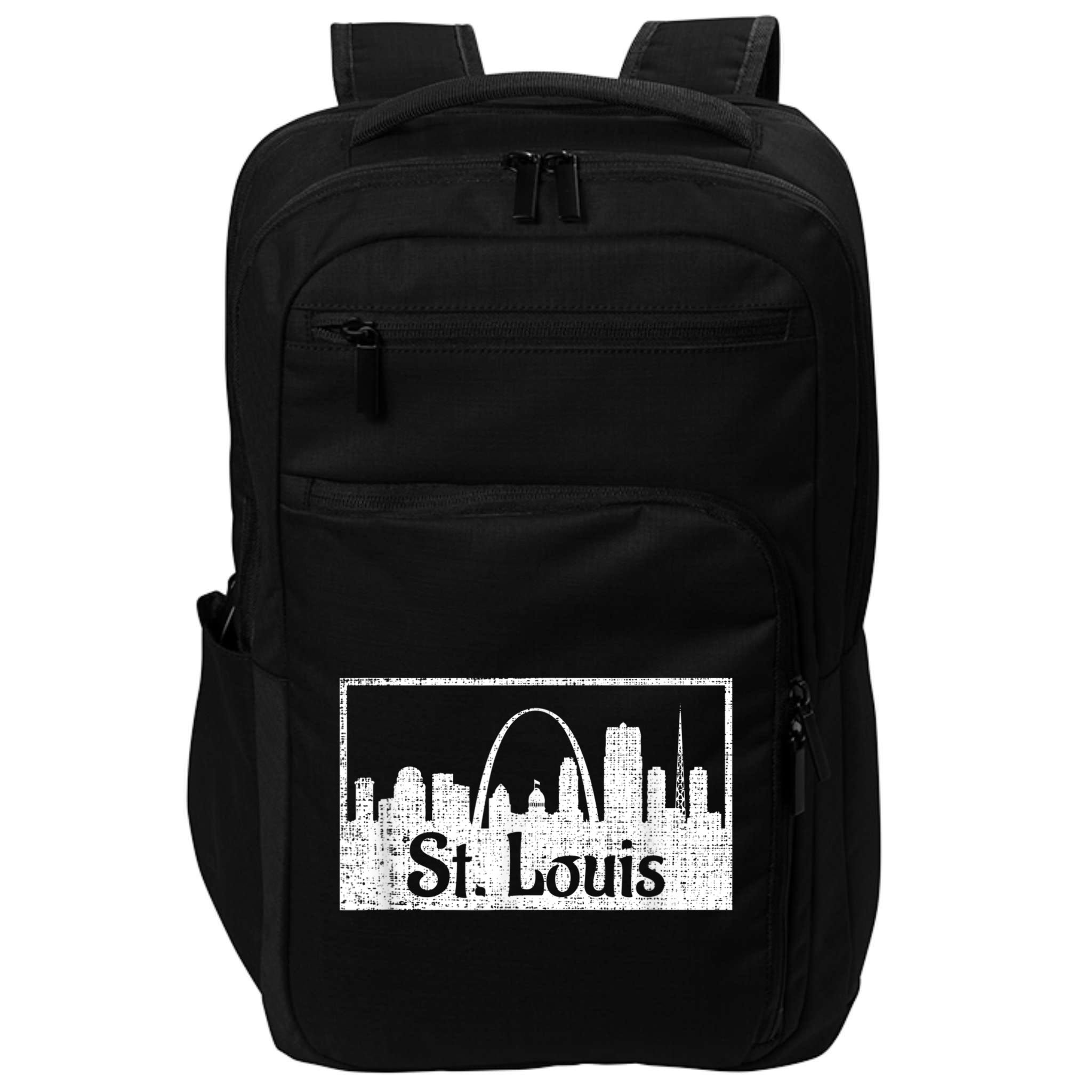 Saint St. Louis Missouri Skyline Souvenir Gift Impact Tech Backpack