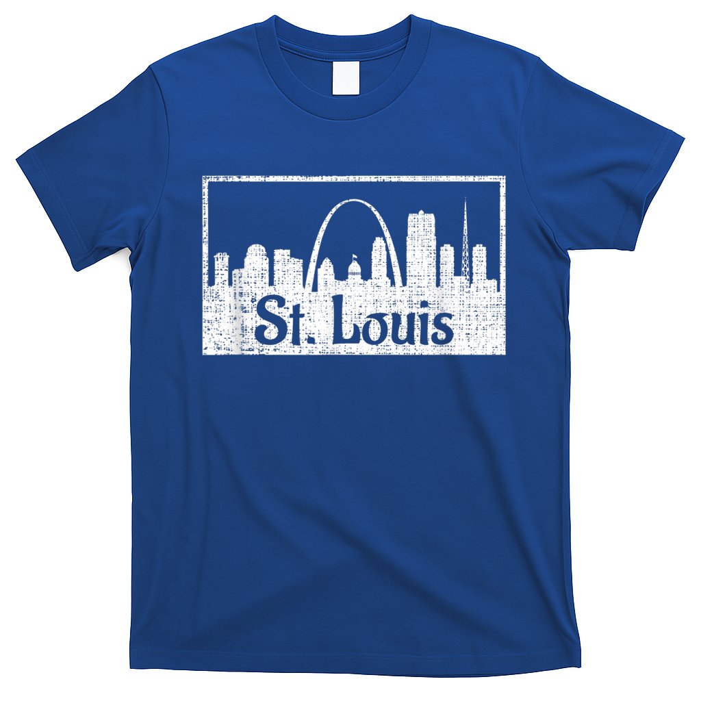 Saint St. Louis Missouri Skyline Souvenir Gift T-Shirt