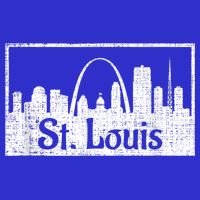 Saint St. Louis Missouri Skyline Souvenir Gift Womens Tank Top
