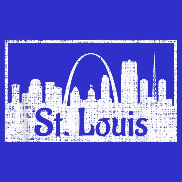 Saint St. Louis Missouri Skyline Souvenir Gift Womens Tank Top