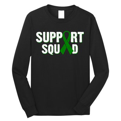 Support Squad Lymphoma Awareness Long Sleeve Shirt
