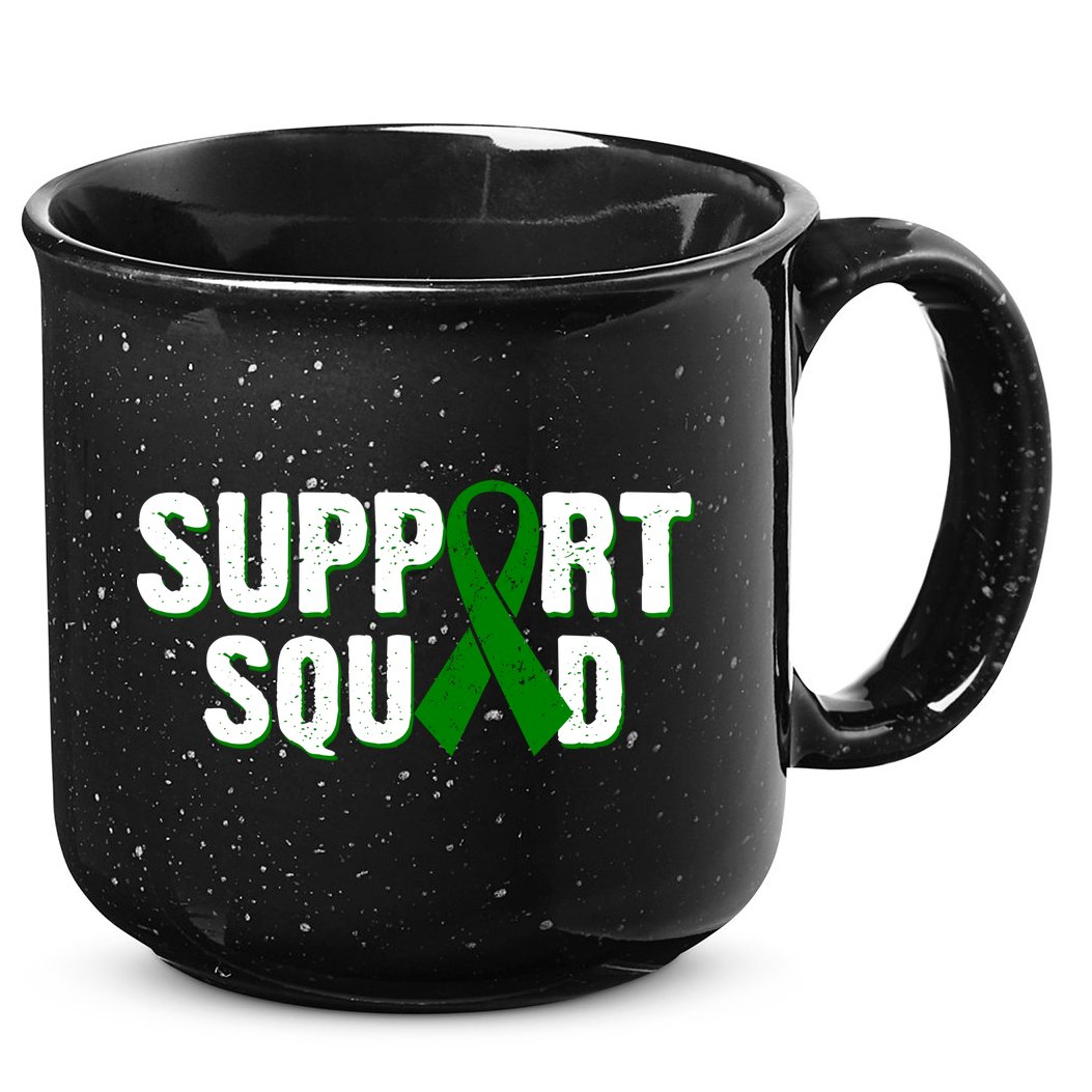 Support Squad Lymphoma Awareness 15oz Campfire Ceramic Mug