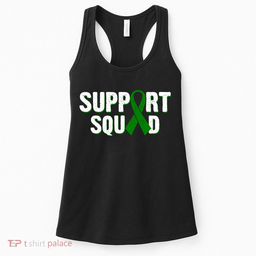 Support Squad Lymphoma Awareness Womens Tank Top