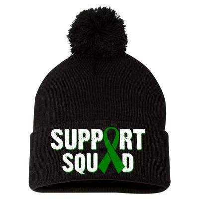 Support Squad Lymphoma Awareness Pom Pom 12in Knit Beanie