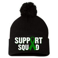 Support Squad Lymphoma Awareness Pom Pom 12in Knit Beanie