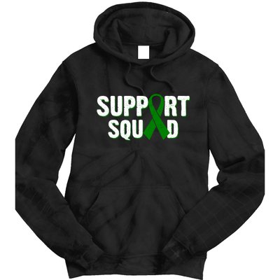 Support Squad Lymphoma Awareness Tie Dye Hoodie