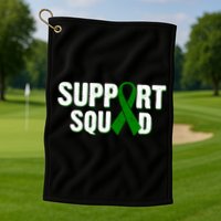 Support Squad Lymphoma Awareness Golf Towel