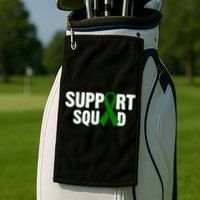 Support Squad Lymphoma Awareness Golf Towel