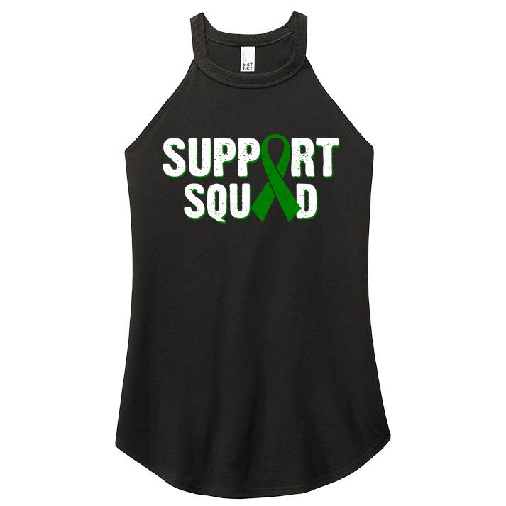 Support Squad Lymphoma Awareness Women's Perfect Tri Rocker Tank