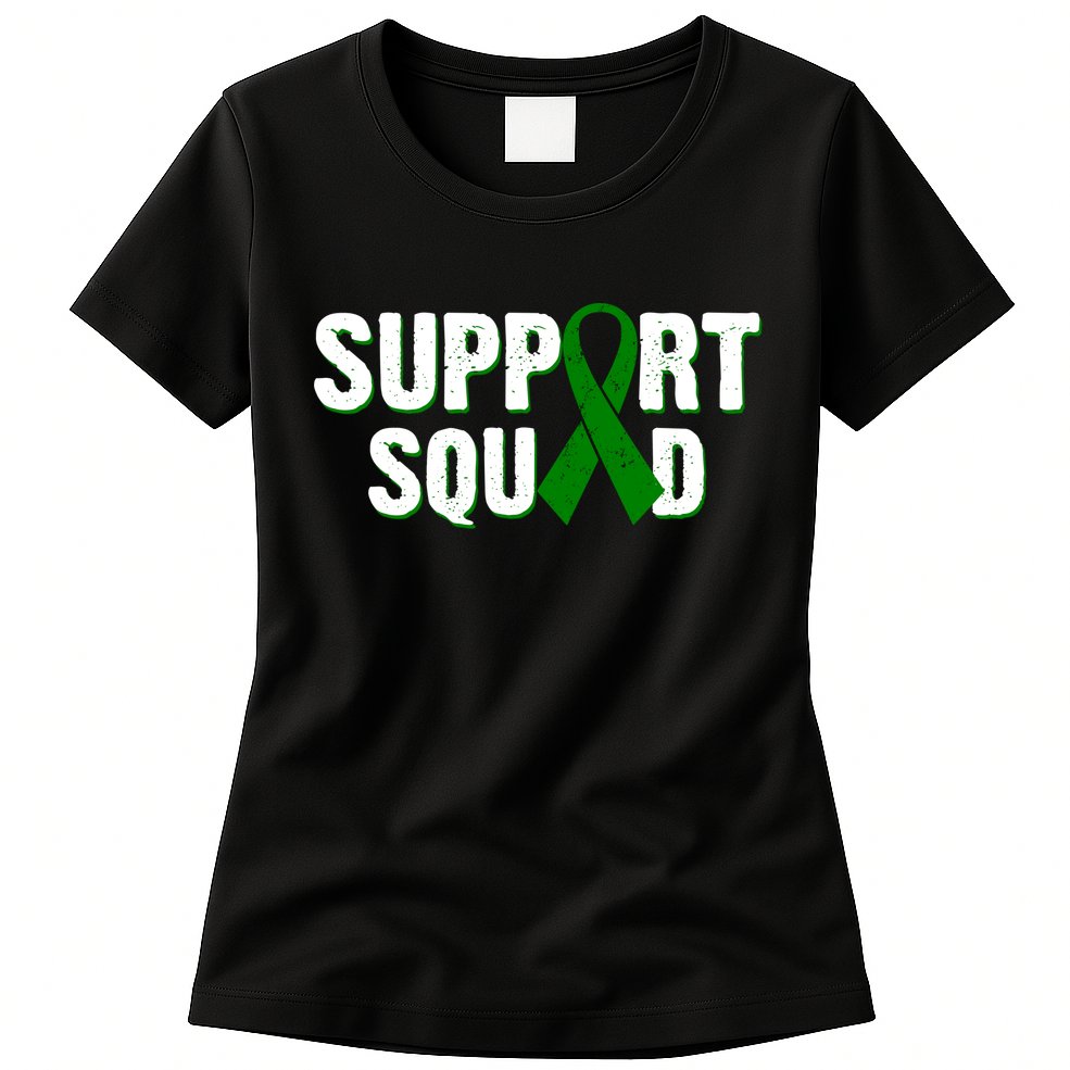 Support Squad Lymphoma Awareness Womens T-Shirt