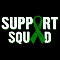 Support Squad Lymphoma Awareness Women's V-Neck T-Shirt