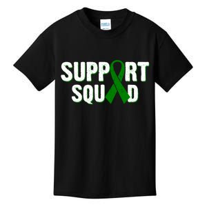 Support Squad Lymphoma Awareness Kids T-Shirt