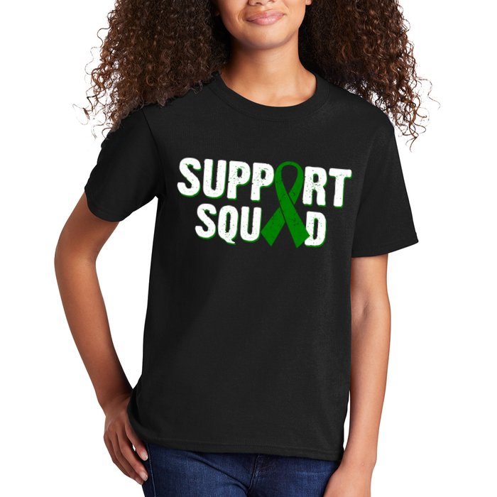 Support Squad Lymphoma Awareness Kids T-Shirt