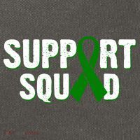 Support Squad Lymphoma Awareness Cotton Canvas Backpack