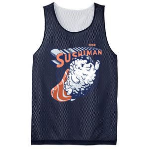 Sushiman Sushi Lover Mesh Reversible Basketball Jersey Tank