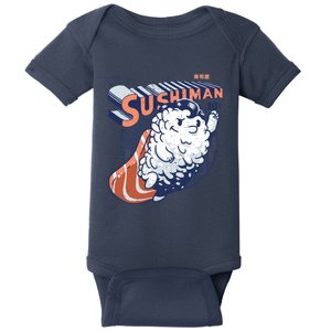 Sushiman Sushi Lover Baby Bodysuit